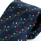 Festival Lights Patterned Tie 8cm